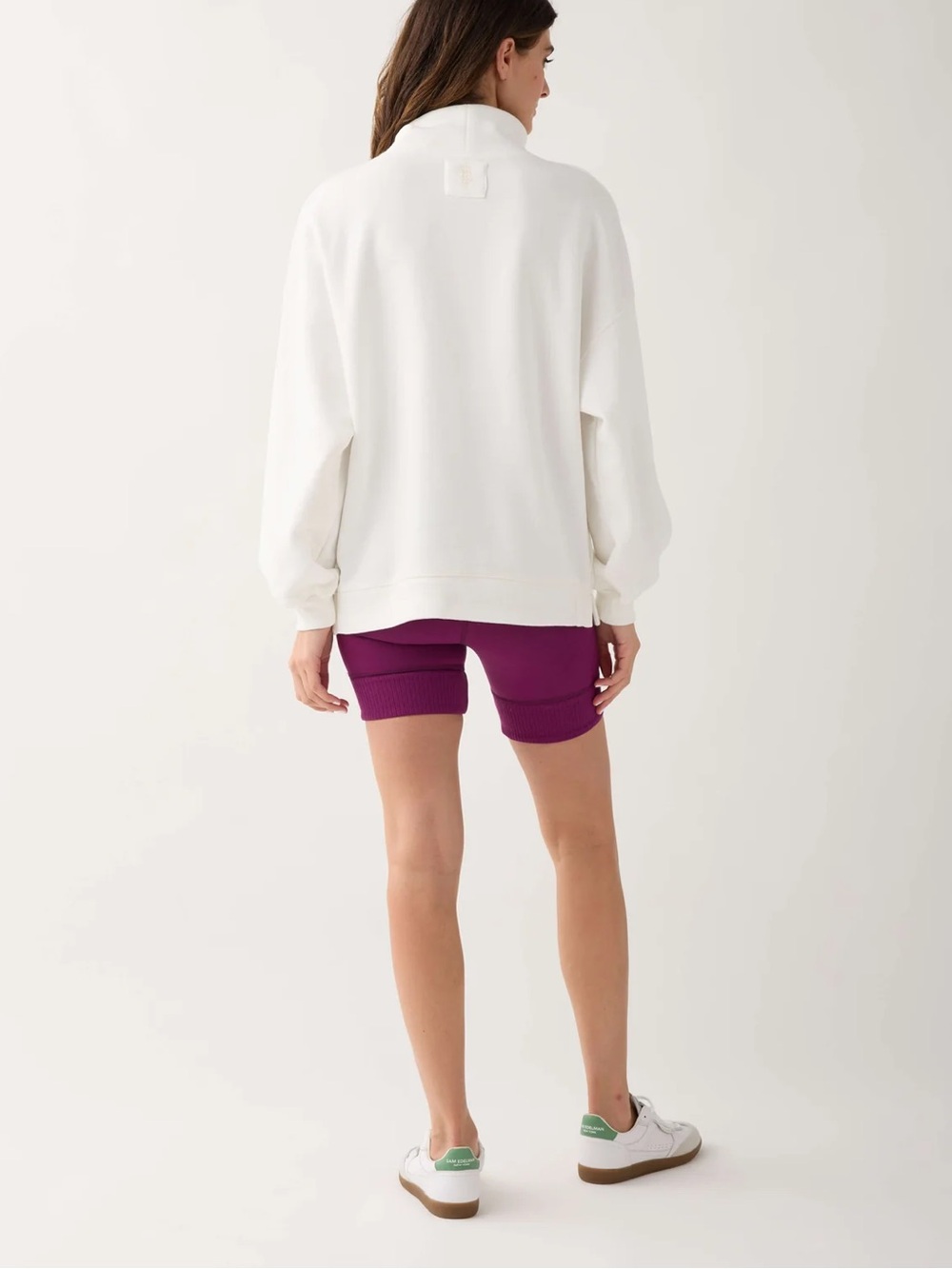 Free People FP Movement 2p Set Oversized Sweatshirt + Shorts Medium NWT $148 - Picture 6 of 12